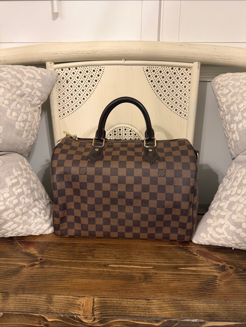 Louis Vuitton large cross body Speedy 30
